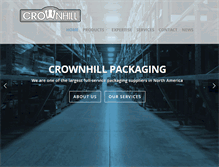 Tablet Screenshot of crownhillpackaging.com